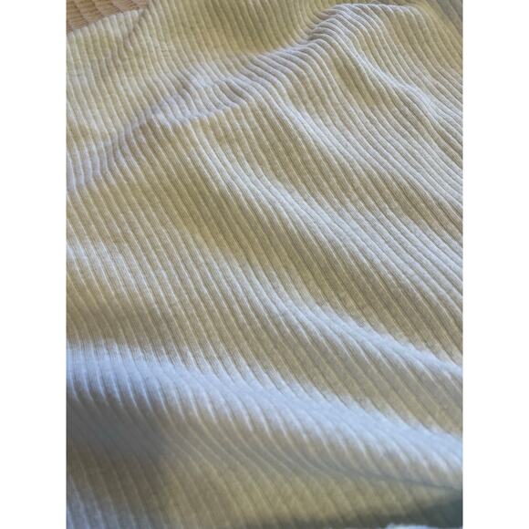 Free People Boho Light Blue Dolman Long Sleeve Ribbed Off The Shoulder Top Med - Picture 11 of 11